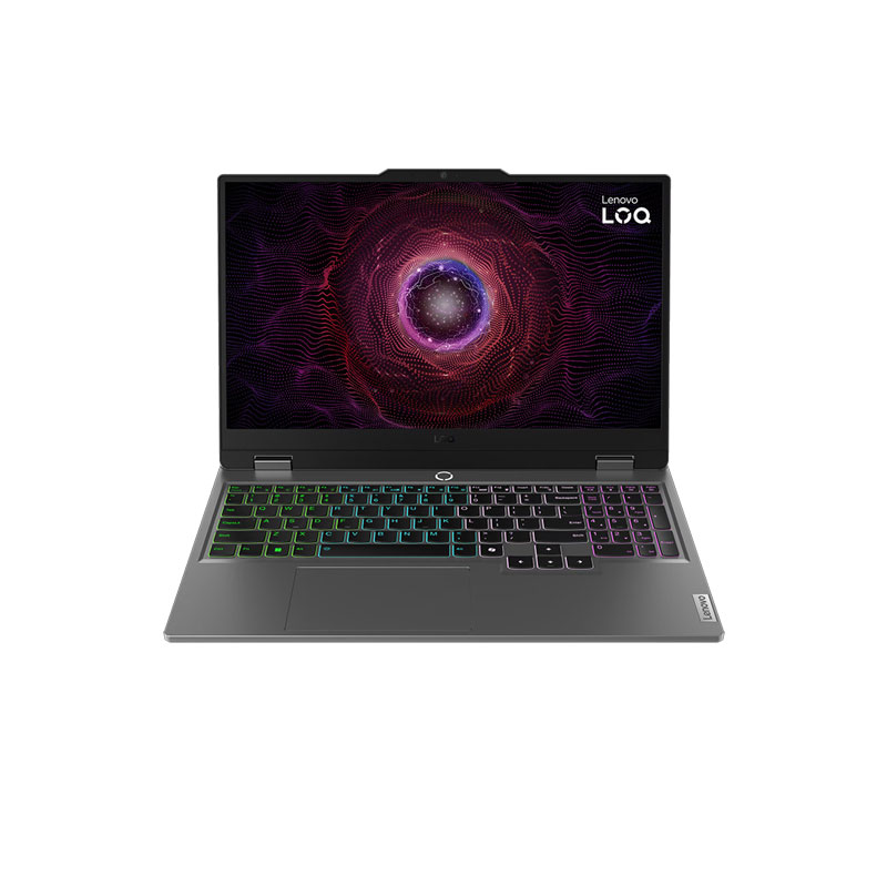 Picture of Lenovo LOQ 2024 - AMD Ryzen 5 7235HS 15.6" (39.6 cm) 83JC00EFIN Gaming Laptop (24GB RAM/ 512GB SSD/ Full HD Display/ NVIDIA GeForce RTX 3050 6GB/ White Backlit/ Anti-Glare/ Ethernet Port/ Windows 11 Home/ MS Office 2024/ 1 Year Warranty Luna Grey/ 2.38 kg)